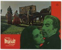9g774 COUNT DRACULA German LC '70 directed by Jesus Franco, Christoper Lee as the vampire!