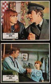 9g905 ALFIE 8 style B French LCs '66 Michael Caine, Shelley Winters, ask any girl!
