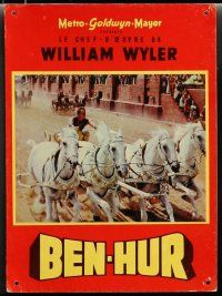 9g973 BEN-HUR 7 French LCs '60 Charlton Heston, William Wyler classic religious epic!