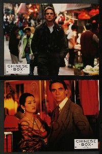 9g824 CHINESE BOX 12 French LCs '97 directed by Wayne Wang, Jeremy Irons, Gong Li