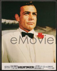 9g922 GOLDFINGER 8 French LCs R70s great images of Connery as James Bond, different!
