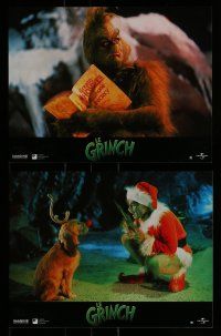 9g831 GRINCH 12 French LCs '00 Jim Carrey, Ron Howard, Dr. Seuss' classic Christmas story!
