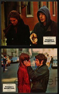 9g898 PANIC IN NEEDLE PARK 9 French LCs '71 Al Pacino & Kitty Winn are heroin addicts in love!