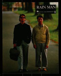 9g843 RAIN MAN 12 French LCs '88 Tom Cruise & autistic Dustin Hoffman, directed by Levinson!