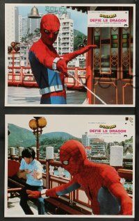 9g852 SPIDER-MAN: THE DRAGON'S CHALLENGE 12 French LCs '80 Nick Hammond as Spidey!