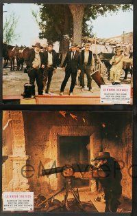 9g970 WILD BUNCH 8 French LCs R75 Sam Peckinpah classic, Warren Oates & Ben Johnson!