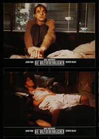 9g736 DEAD RINGERS 12 German LCs '88 Jeremy Irons & Genevieve Bujold, directed by David Cronenberg!