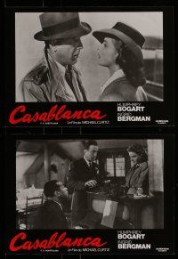 9g711 CASABLANCA 6 Spanish LCs R80s Humphrey Bogart, Ingrid Bergman, Michael Curtiz classic!