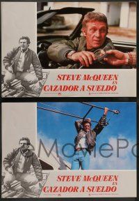 9g698 HUNTER 12 Spanish LCs '80 great images of bounty hunter Steve McQueen!
