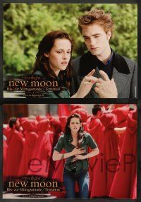 9g678 TWILIGHT SAGA: NEW MOON 8 Swiss LCs '09 Kristen Stewart, Robert Pattinson, Taylor Lautner!