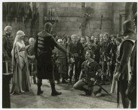 9h071 ADVENTURES OF ROBIN HOOD 7.5x9.5 still '38 Errol Flynn knighted by King Richard by Julian!