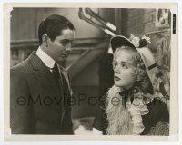 9h079 ALEXANDER'S RAGTIME BAND 8x10 still '38 close up of Tyrone Power & beautiful Alice Faye!