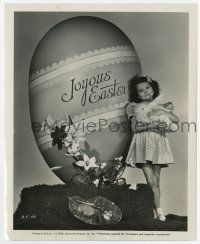 9h142 BEVERLY SIMMONS 8.25x10 still '46 the cute child actress in a Joyous Easter portrait!