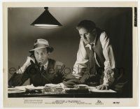 9h198 CALL NORTHSIDE 777 8x10 still '48 close up of James Stewart with phone & Lee J. Cobb!