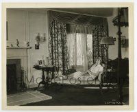 9h294 DOLORES COSTELLO 8.25x10 still '30s the beautiful Mrs. John Barrymore relaxing at home!