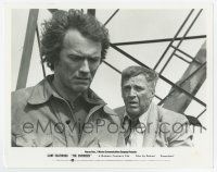 9h325 ENFORCER 8x10.25 still '76 close up of worried Clint Eastwood as Dirty Harry!