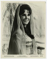 9h426 HARUM SCARUM 8x10 still '65 smiling close up of sexy harem girl Mary Ann Mobley!