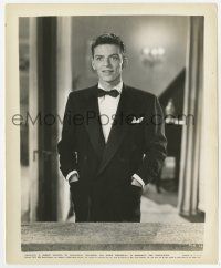 9h446 HIGHER & HIGHER 8.25x10 still '43 great close up of super young Frank Sinatra in tuxedo!