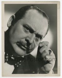 9h470 IDIOT'S DELIGHT 8x10.25 still '39 best close up of Edward Arnold wearing monocle!