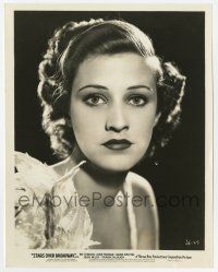 9h488 JANE FROMAN 8x10 still '35 portrait of the pretty singer/actress in Stars Over Broadway!