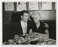 9h498 JAYNE MANSFIELD/MICKEY HARGITAY 8x10 still '60s the celebrity couple by David Gill Evans!