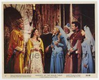 9h027 KNIGHTS OF THE ROUND TABLE color 8x10 still #2 '54 Robert Taylor, Mel Ferrer, Ava Gardner!