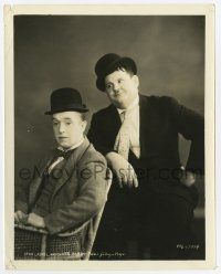 9h542 LAUREL & HARDY 8x10 still '30s great portrait of the legendary comedy duo!