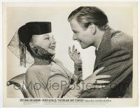 9h596 MAN WHO CAME TO DINNER 8x10.25 still '42 Ann Sheridan fooling around with Richard Travis!