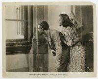 9h694 PAISAN 8x10 still '48 Harriet Medin & man look out window, Roberto Rossellini classic!