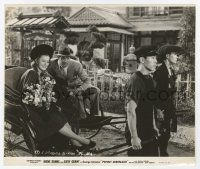 9h715 PENNY SERENADE 8x9.25 still '41 Cary Grant & pretty Irene Dunne traveling by rickshaw!