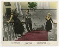 9h035 PORTRAIT IN BLACK color 8x10 still '60 Lana Turner watches Anthony Quinn accuse Sandra Dee!