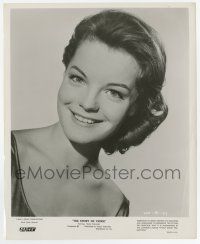 9h773 ROMY SCHNEIDER 8.25x10 still '58 beautiful smiling portrait from The Story of Vickie!