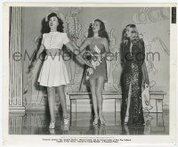 9h858 STAR SPANGLED RHYTHM 8.25x10 still '43 sexy Paulette Goddard, Dorothy Lamour & Veronica Lake!