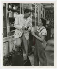 9h874 SUMMER STOCK 8.25x10 still '50 Judy Garland talks to Eddie Bracken in general store!