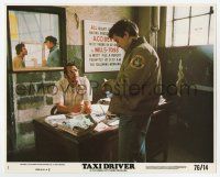 9h049 TAXI DRIVER 8x10 mini LC #1 '76 cabbie Robert De Niro, directed by Martin Scorsese!