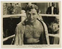 9h941 TWO FISTED 8x10 still '35 great close up of boxer Roscoe Karns sitting in his corner!