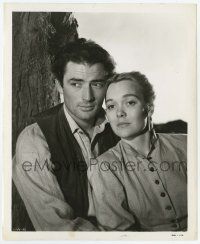 9h982 YEARLING 8.25x10 still '46 best close portrait of Gregory Peck & Jane Wyman!