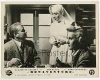 9h925 THUNDER ON THE HILL English FOH LC '51 close up of nun Claudette Colbert in Bonaventure!