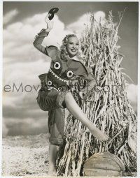 9h714 PENNY EDWARDS 7.5x9.75 still '48 showing off her wild Halloween costume, Two Guys From Texas