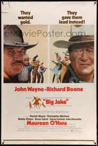 9j335 BIG JAKE 40x60 '71 John Wayne fought through hell to save a grandson he had never seen!