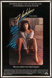9j363 FLASHDANCE 40x60 '83 sexy dancer Jennifer Beals, take your passion and make it happen!