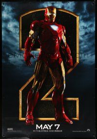 9j447 IRON MAN 2 DS bus stop '10 Marvel, directed by Favreau, Robert Downey Jr in title role!
