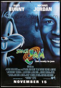 9j462 SPACE JAM DS bus stop '96 wacky image of Michael Jordan & Bugs Bunny!