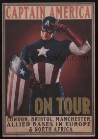 9j172 CAPTAIN AMERICA: THE FIRST AVENGER 16x24 special '11 Chris Evans in title role