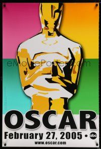 9k013 77th ANNUAL ACADEMY AWARDS DS 1sh '05 Brett Davidson artwork of the Oscar!