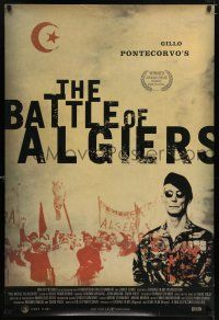9k075 BATTLE OF ALGIERS 1sh R03 Gillo Pontecorvo's La Battaglia di Algeri, war image!