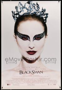 9k094 BLACK SWAN advance 1sh '10 different image of ballet dancer Natalie Portman!