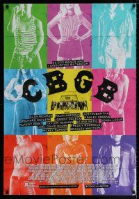 9k131 CBGB 1sh '13 Alan Rickman, Malin Akerman, Justin Bartha, 1 disgusting bathroom!