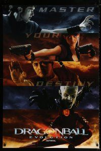 9k200 DRAGONBALL EVOLUTION style A teaser DS 1sh '09 Chow Yun-Fat, Justin Chatwin!