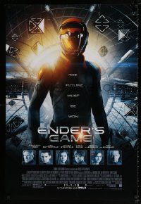 9k220 ENDER'S GAME advance DS 1sh '13 sci-fi, Harrison Ford, Ben Kingsley, the future must be won!